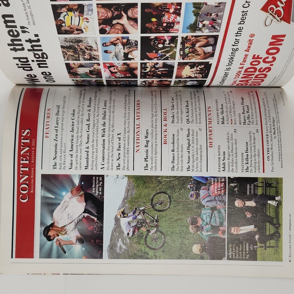 LARRY DAVID ROLLING STONE ISSUE 1136, AUG 4, 2011 The Neurotic Genius of LARRY D - Picture 6 of 17